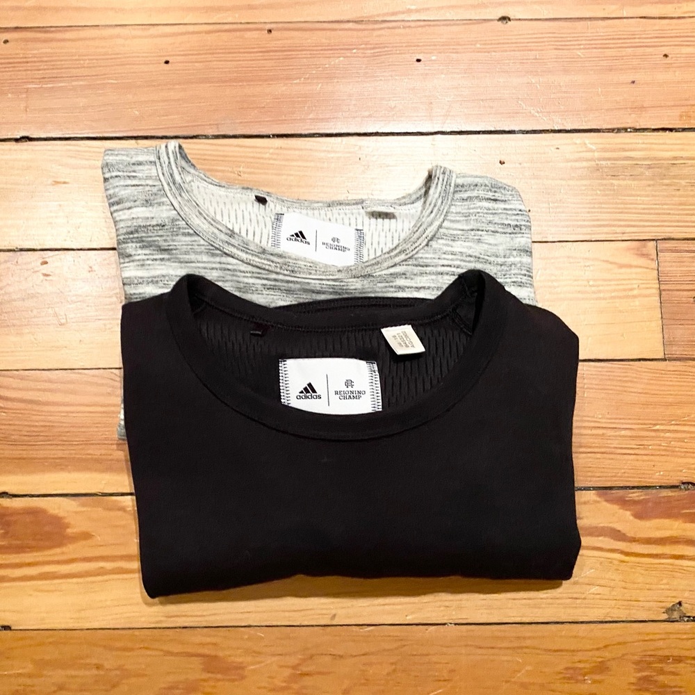 Reigning Champ/Adidas x2 - Black&Grey - Shirts - S